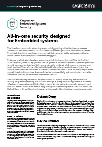 
		All-in-one beveiliging voor geldautomaten, informatiezuilen, PoS-systemen
	