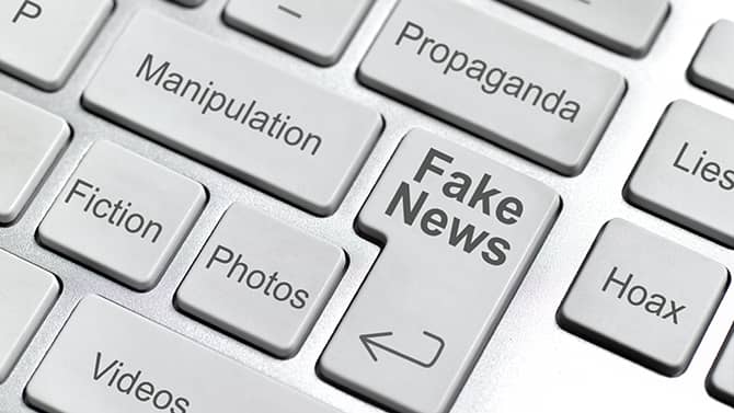 Fake news examples