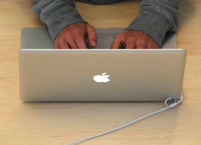 Een foto van een MacBook