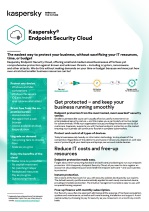 Kaspersky Endpoint Security Cloud Datasheet